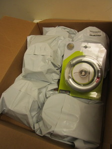 lot 457 image: SECUR-TECH LEVER HANDLE LOCKS - NEW