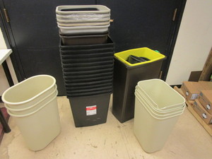 lot 462 image: KENDALL WASTE BINS - NEW, OTHER WASTE RECEPT