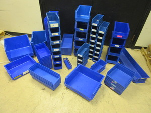 lot 464 image: AKRO, AKRO-STYLE BINS - 95 TOTAL