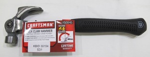 lot 531 image: Craftsman 18 Inch Flex Claw Hammer