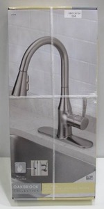 lot 504 image: OakBrook Tucana Motion Sensor One Handle Chrome Pulldown Kitchen Faucet