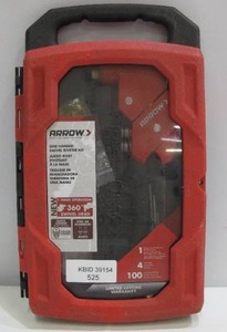 lot 525 image: Arrow 1-Handed Swivel Riveter Kit RT187SHK