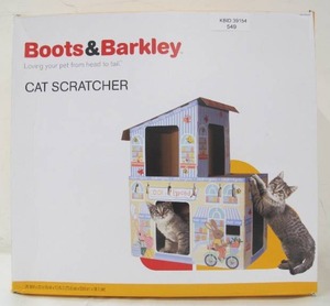 lot 549 image: Boots & Barkley Deluxe Double Decker Painting Studio Cat Scratch House