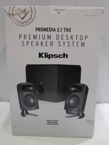 lot 500 image: Klipsch ProMedia 2.1 THX Computer Speaker System