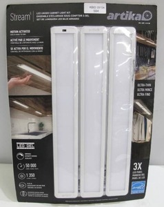 lot 584 image: Artika Stream LED Under Cabinet Light Kit