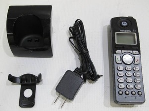 lot 590 image: Motorola ML25055 DECT 6.0 Accessory Handset for 2-line Business Phone, Black,