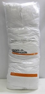 lot 595 image: Room Essentials Body Pillow 100% Polyester