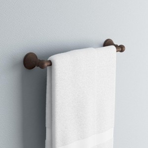 lot 604 image: Delta Crestfield 18 in. Towel Bar in Venetian Bronze