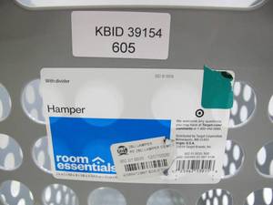 lot 605 image: Room Essentials Clothing Hamper