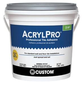 lot 622 image: Custom Building Products AcrylPro 1 Gal. Ceramic Tile Adhesive