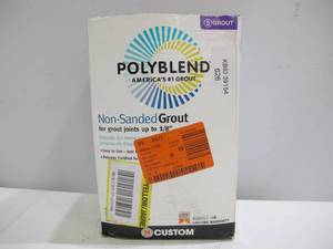 lot 626 image: Polyblend Non-Sanded Grout for Grout Joints up to 18 In