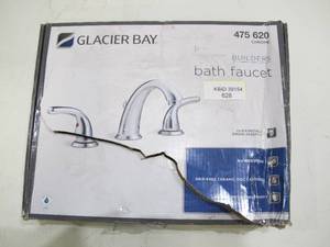 lot 628 image: Glacier Bay Builders Bath Faucet - Chrome
