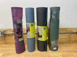 lot 31 image: Lot of 4-  Various Yoga Mats