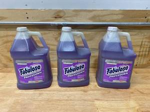 lot 42 image: FABULOSO Lot of 3-  All Purpose CleanerDegreaser (1 gal each)