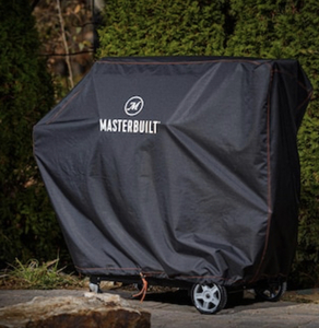 lot 52 image: MASTERBUILT Gravity Series 1050 Digital Charcoal Grill Plus Smoker Cover in Black