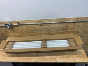 lot 92 image: GE Case of 20- Linear LED Bulbs, Type A, T8, Medium Bi-Pin (G13), 4,000 K Color Temperature, Lumens 2500 lm