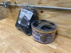 lot 78 image: POCKET HOSE Silver Bullet 1.05 in. x 100 ft. Standard Duty Expandable Water Hose with Bonus BIONICFLEX Hose