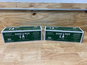 lot 79 image: DOGIPOT Lot of 2-  1404 Pet Waste Bags, 15 gal., 1.5 mil, (50 per package)
