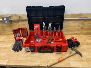 lot 111 image: MILWAUKEE Packout with various Milwaukee Tools