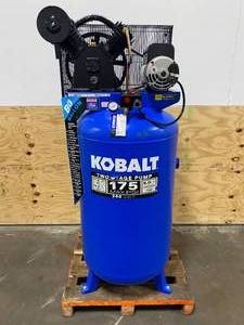 lot 8 image: KOBALT 80-Gallon Air Compressor
