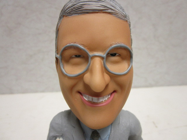 lot 459 image: STAR TRIBUNE SID HARTMAN BOBBLEHEAD, AUTOGRAPHED