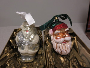 lot 348 image: WATERFORD NOSTALGIC COLLECTION HOLIDAY ORNAMENTS