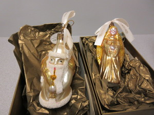 lot 351 image: WATERFORD OPULENCE COLLECTION LIMITED SERIES HOLIDAY ORNAMENTS