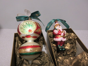 lot 352 image: WATERFORD NOSTALGIC COLLECTION LIMITED SERIES HOLIDAY ORNAMENTS
