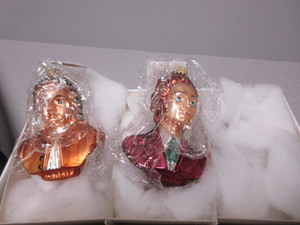 lot 360 image: CHRISTOPHER RADKO LIMITED EDITION HOOKED ON CLASSICS HOLIDAY ORNAMENTS