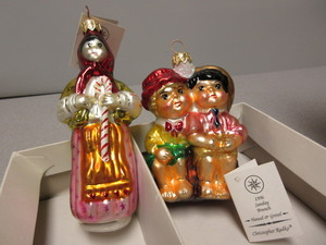 lot 363 image: CHRISTOPHER RADKO LIMITED EDITION SUNDAY BRUNCH HOLIDAY ORNAMENTS