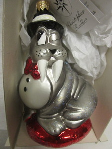 lot 368 image: CHRISTOPHER RADKO UNCLE WALLY GLASS ORNAMENT