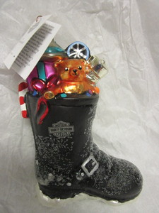 lot 382 image: CHRISTOPHER RADKO HARLEY DAVIDSON MOTORCYCLES BIKER BOOT WORIGINAL BOX
