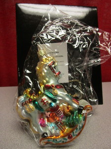 lot 391 image: CHRISTOPHER RADKO HOPES AND DREAMS AMERICAN LUNG ASSOCIATION EXCLUSIVE GLASS ORNAMENT