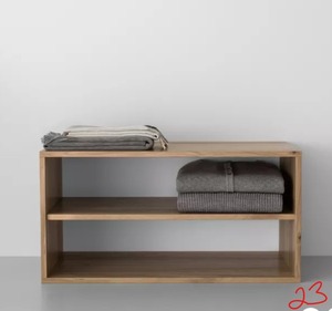 Two Shelf Horizontal Cube Natural - Made By Design