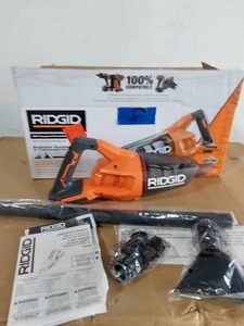 RIDGID 18-Volt Cordless Hand Vacuum (Tool Only) with Crevice Nozzle, Utility Nozzle and Extension Tube