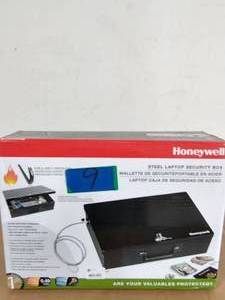 Honeywell Fire Resistant Security Box with Key Lock .48 cu ft