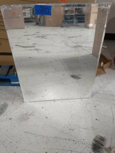 24 in. W x 30 in. H x 5 in. D Frameless Recessed or Surface-Mount Bathroom Medicine Cabinet with Beveled Mirror