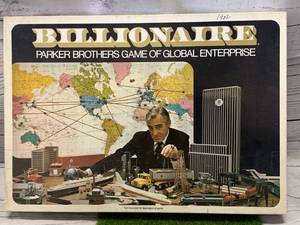 Vintage Parker Brothers Billionaire Board Game