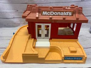 Fisher Price Little People Mcdonalds #2552 From 1989
