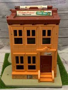 Fisher Price Little People Sesame Street Play Family #938
