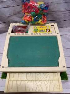 Fisher-Price 1972 School Days Desk #176