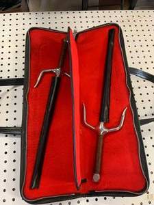 Vintage Pair of Sai Martial Arts Weapons