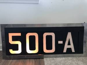 500-A Train Light