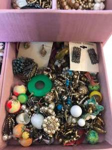 Jewelry Box with Contents