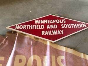 Railroad Stickers  Sign