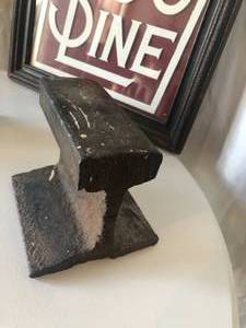 SOO Railroad Picture, RR Ties Bookends & More
