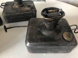 Vintage Dressel Arlington & Adams  Westlake Oil Lamp Bases