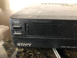 Sony Stereo Video Cassette Recorder