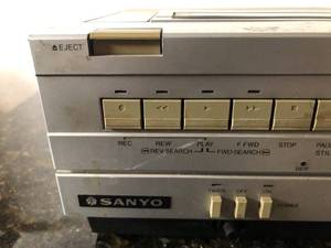 Sanyo Video Cassette Recorder