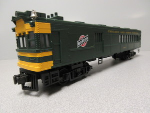RAIL KING O-SCALE CHICAGO NORTHWESTERN DOODLEBUG DIESEL LOCOMOTIVE WPROTO-SOUND